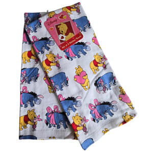 Disney Pooh & Eeyore Kitchen Towels Set Piglet Kitchen Housewarming Gift NWT